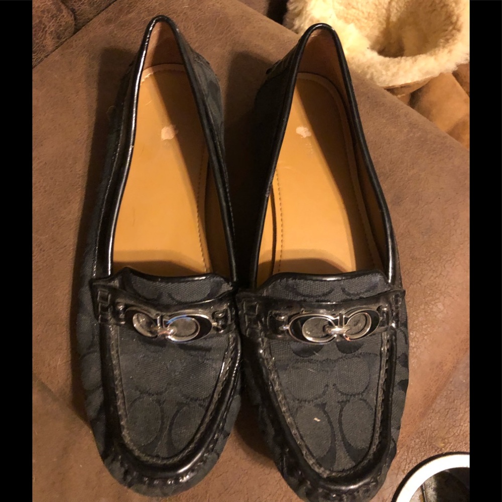 Coach loafers sz 9.5